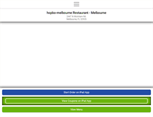 Tablet Screenshot of hopbo-melbourne.com